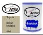 Preview: Toyota, Beige Metallic, 4A4: 500ml Lackdose, von ATW Autoteile West.